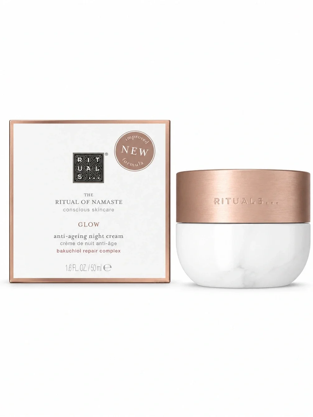 Kitsch Rose Gold Moisturizer in Metallic Pink Jar
